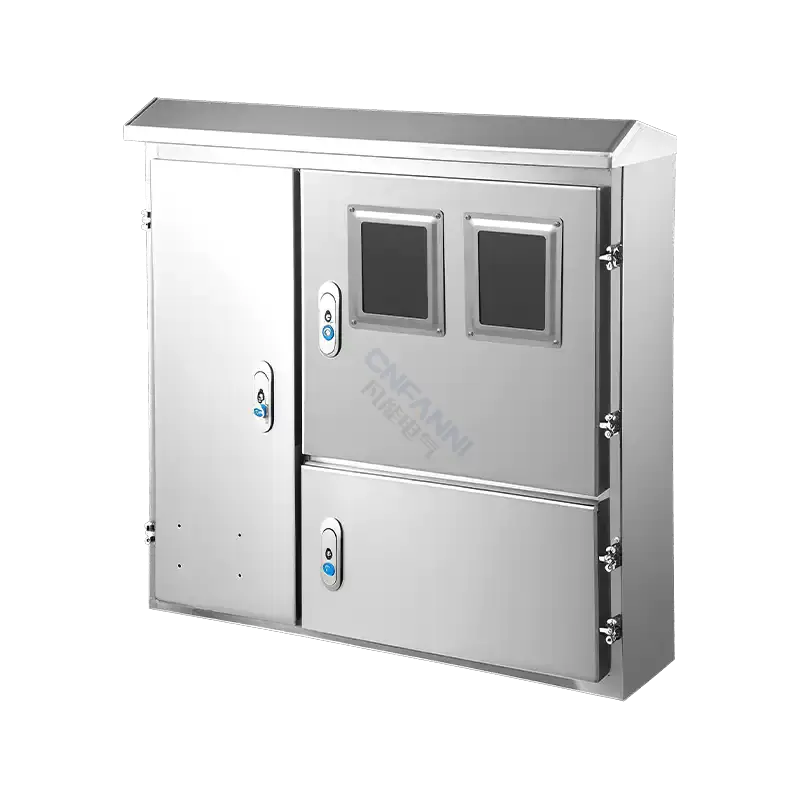 Professional Grade Stainless Steel Electric Meter Enclosure