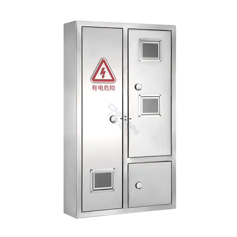 Professional Grade Stainless Steel Electric Meter Enclosure