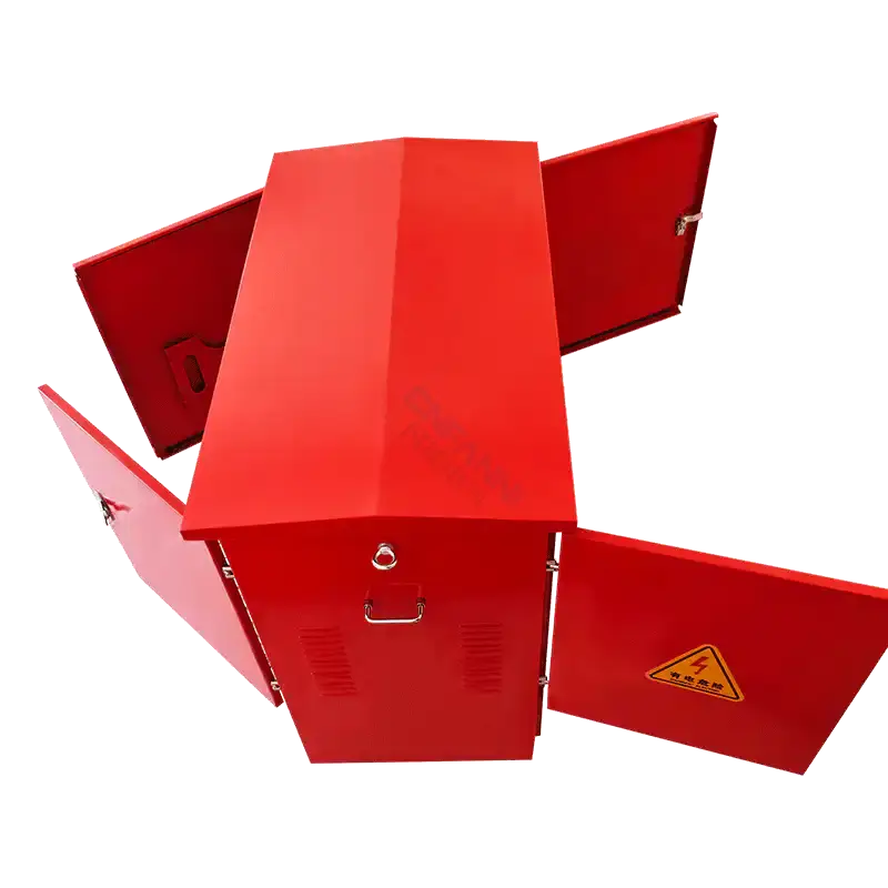 Outdoor Double-Door Construction Distribution Cabinet