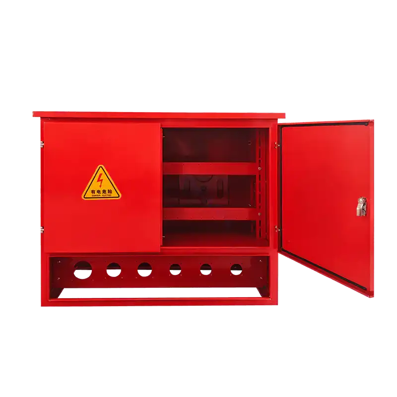 Outdoor Double-Door Construction Distribution Cabinet