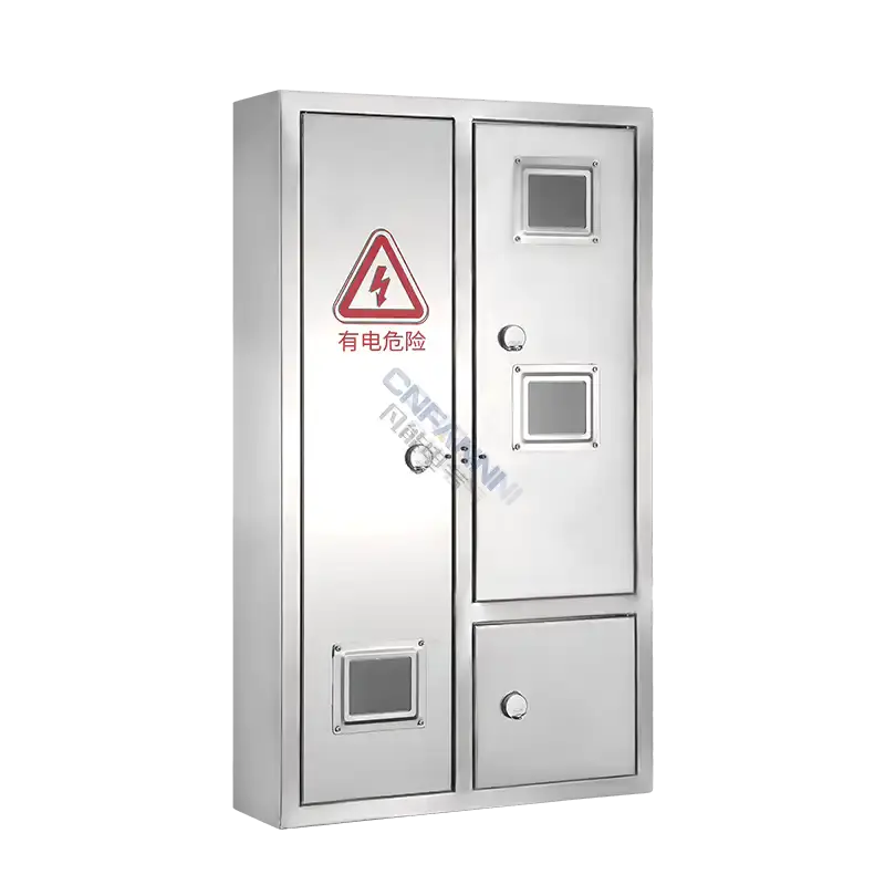 Professional Grade Stainless Steel Electric Meter Enclosure