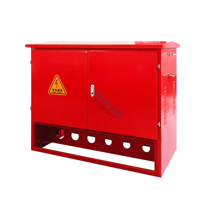 Outdoor Double-Door Construction Distribution Cabinet
