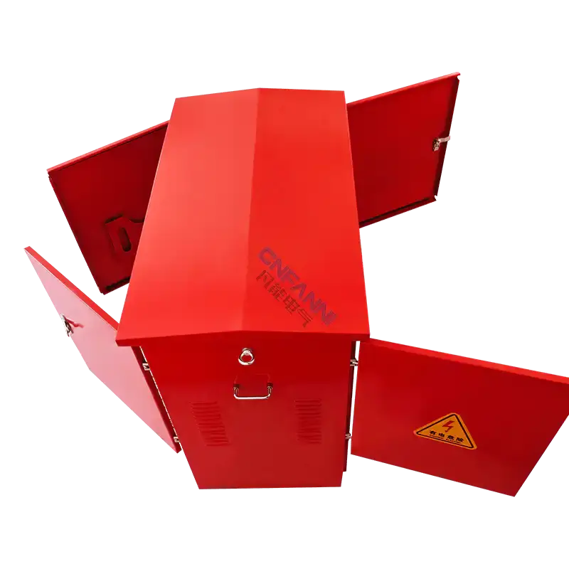 Outdoor Double-Door Construction Distribution Cabinet