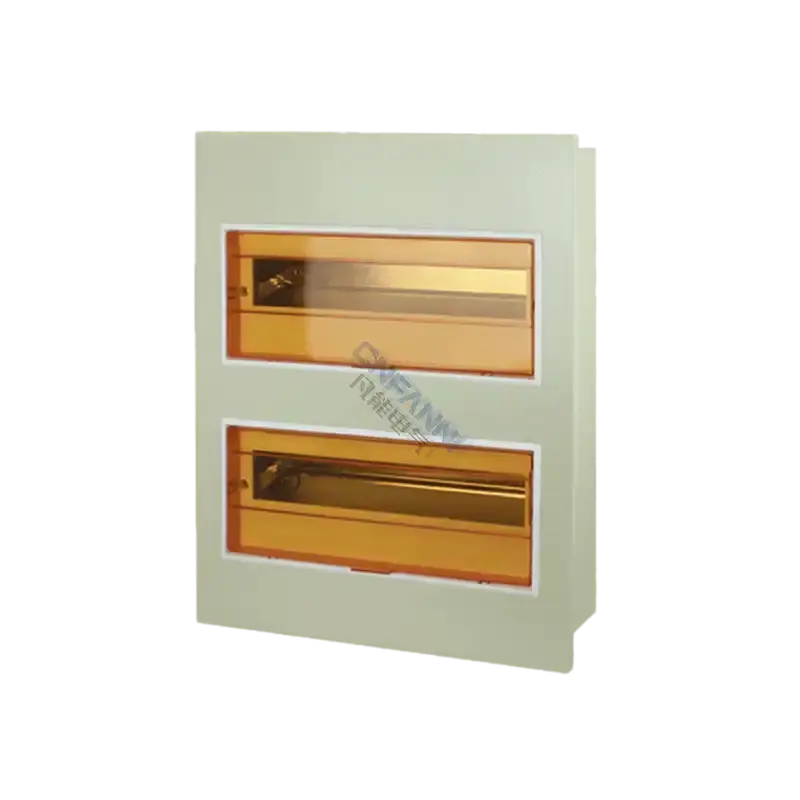 Flush-Mount Double-Door Lighting Distribution Box